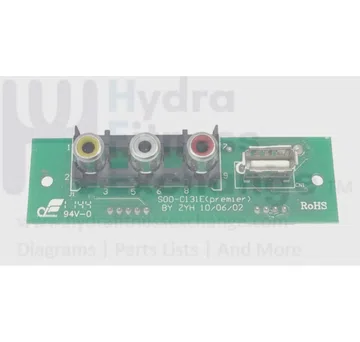 Vision Fitness Treadmill USB Video Console Board 1000213283