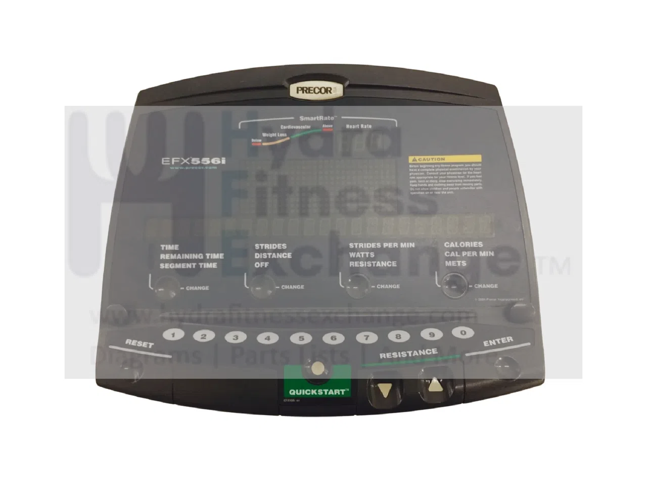 Precor EFX 556i C556i Elliptical Display Console Panel 47338-111