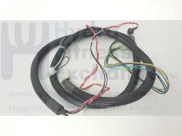 Life Fitness Elliptical Lower Wire Harness Power Entry 6944501