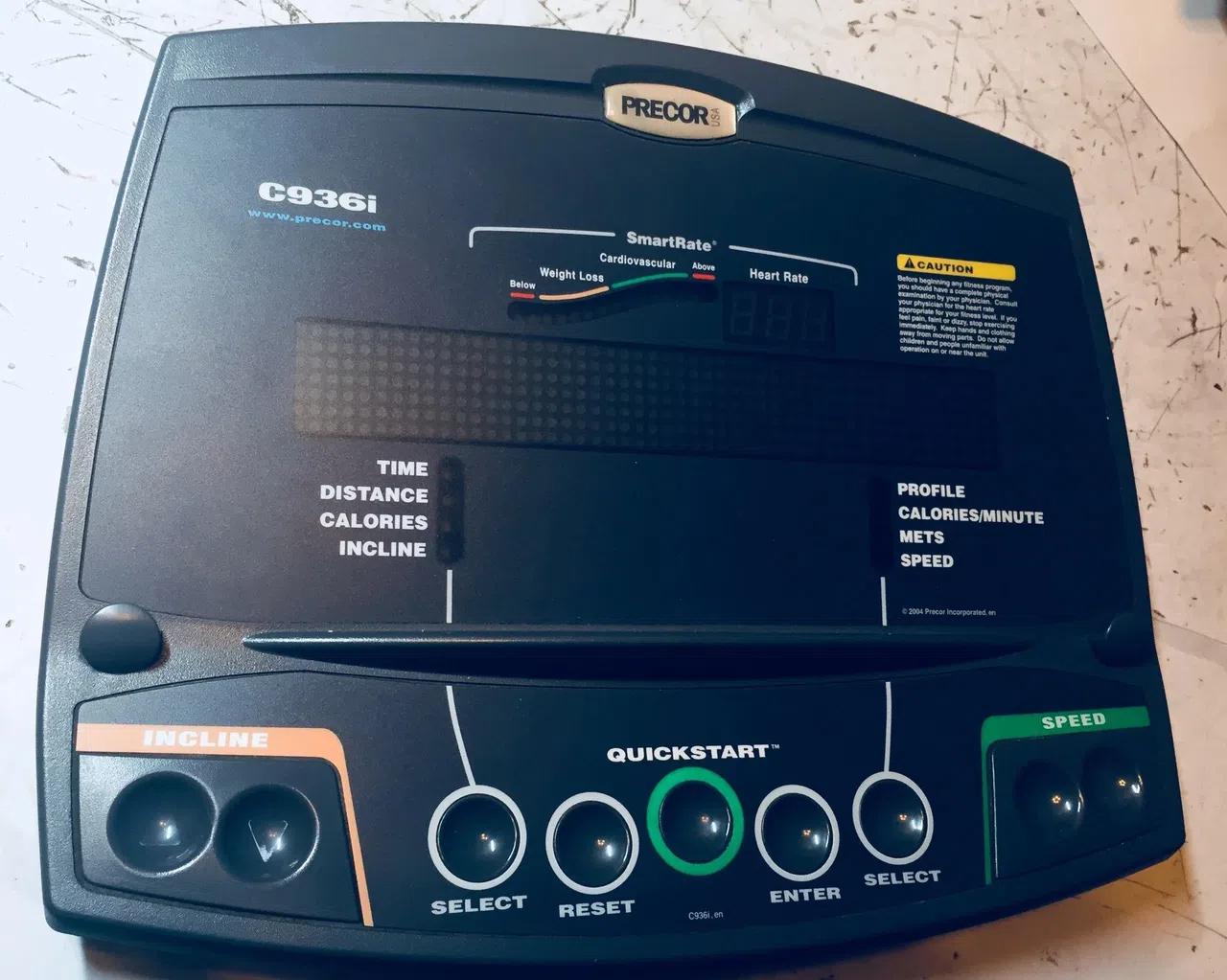 Precor C936i # 48057-111 - New - Console & Electronics Assembly