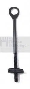 AFG Horizon Fitness Elliptical Black Zinc Eye Hook Screw 1/4"-20x120mm" 020244-B
