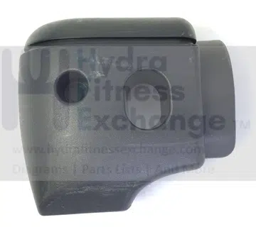 Used Matrix Fitness T1x T1xe T3x T3xe Treadmill Left Rear End Cap 0000087369