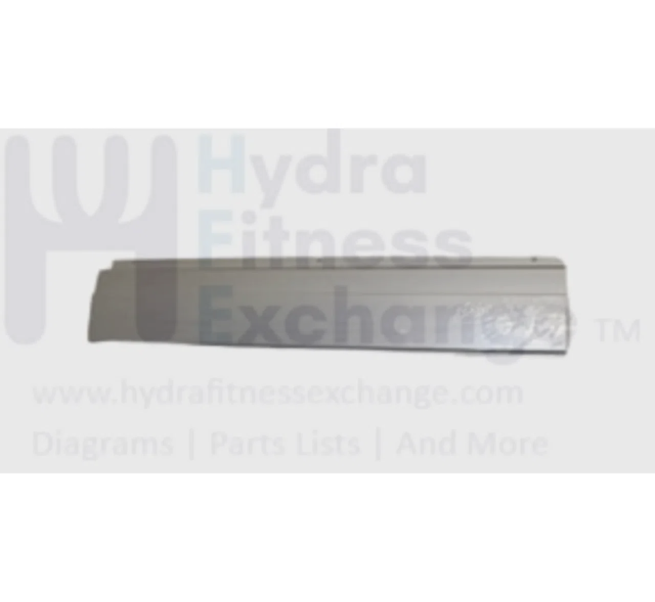 Matrix Fitness Elliptical Anodizing Upper Rail 009670-E