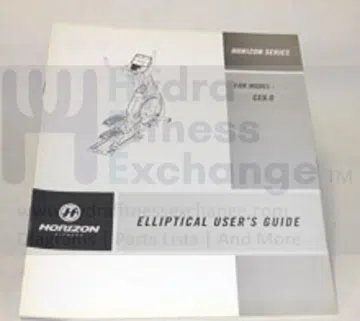 Horizon Fitness CE6.0 - EP506B Elliptical Owner User's Manual 102730