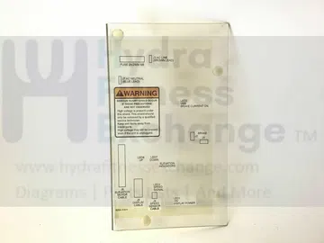 Cybex Arc Trainer 600A- 610A Elliptical Cover Controller 600A-318