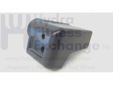 Xterra Fitness TR150- 450887 Treadmill Right Rear Roller End Cap P030113-A1