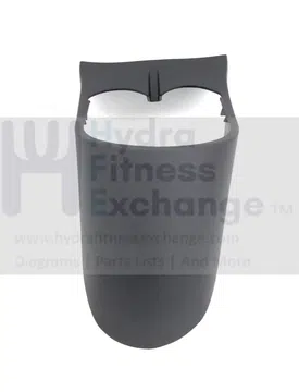 Used Vision Fitness Elliptical Console Mast Cover Black 0000081244