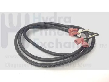 Used Vision Fitness S70 S7100HRT S7200HRT Elliptical Wire Power W/choke 0000081101