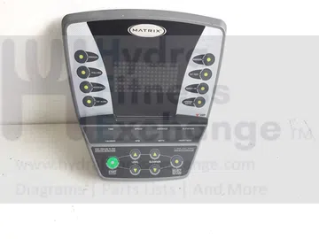 Matrix Fitness I5x-G3 - A5x-07 Residential Elliptical Display Console 0000081291