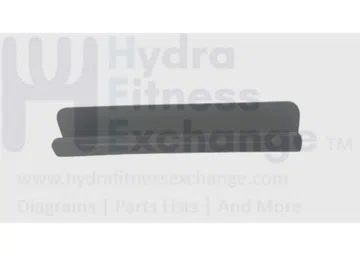 Horizon Fitness 7.0AT-04 - TM1021 Treadmill Up Plastic Rack for Pad 1000461879