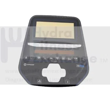 Horizon Fitness 7.8AT - TM758 - TM1000 7.8AT-02 - TM758B - TM1000B 7.8AT-04 - TM1000C Treadmill English Upper Console Overlay Manipulate 1000437913